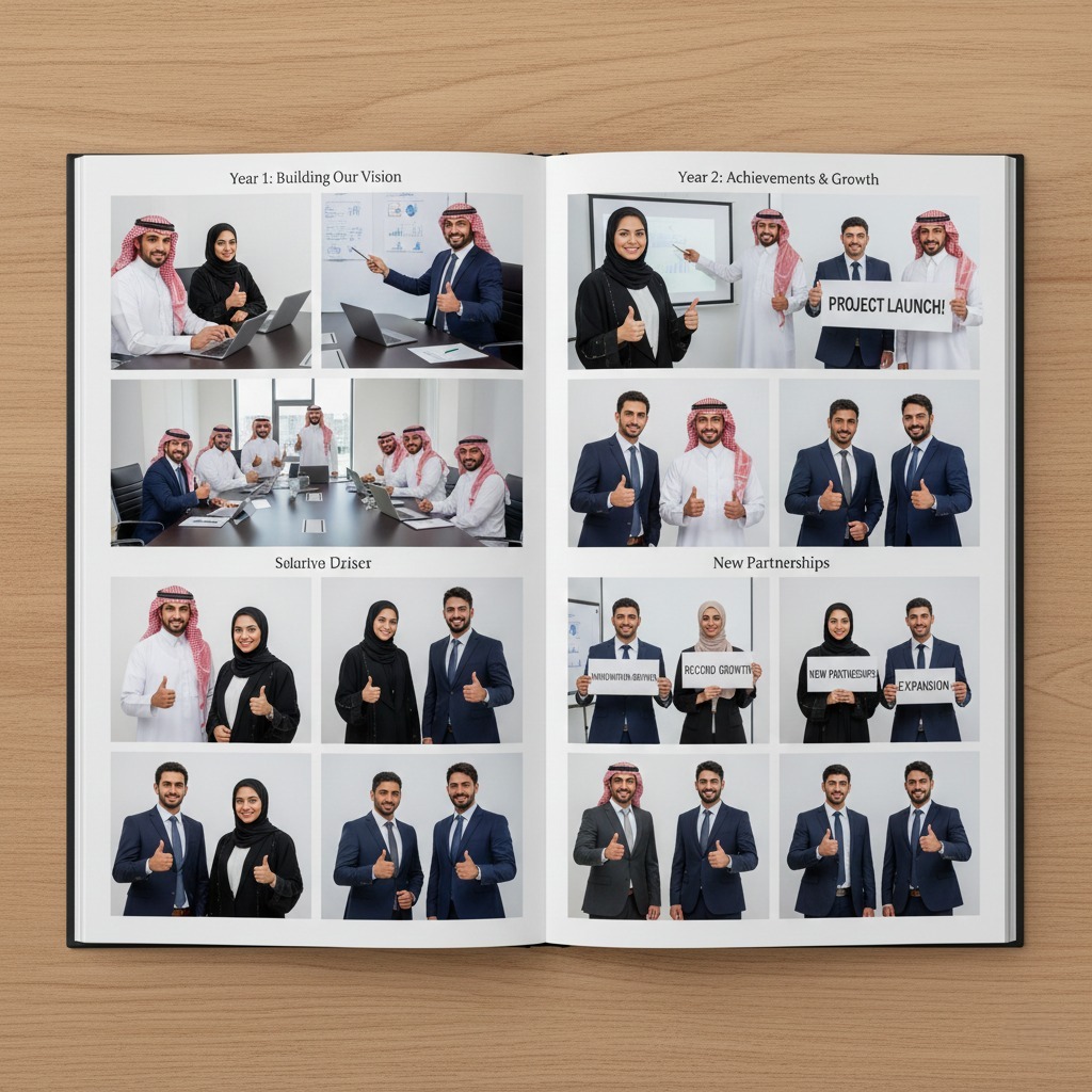 Executive journey book gift Saudi Arabia – Photojaanic