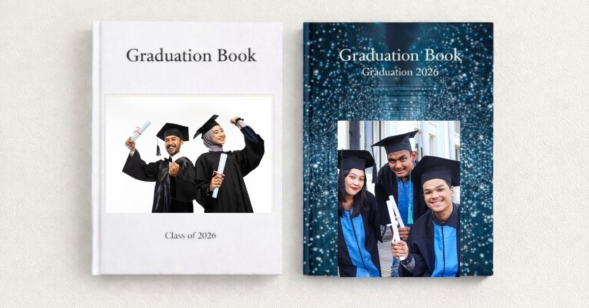 Graduation Book 2026 for KSA school with student portraits and final year highlights